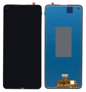 Lcd With Touch Screen For Samsung Galaxy A21s White By - Maxbhi Com