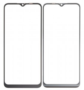 Replacement Front Glass For Realme C11 2021 Black By - Maxbhi Com