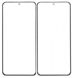 Replacement Front Glass For Xiaomi 12 Pro Black By - Maxbhi Com