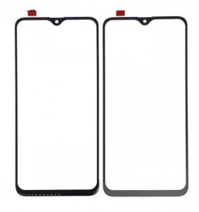 Replacement Front Glass For Vivo Y16 Black By - Maxbhi Com