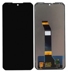 Lcd With Touch Screen For Doogee V30t Black By - Maxbhi Com