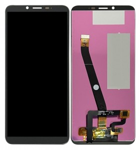 Lcd With Touch Screen For Cubot X19s Black By - Maxbhi Com