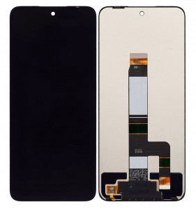 Lcd With Touch Screen For Xiaomi Redmi 12 Black By - Maxbhi Com