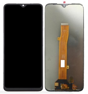 Lcd With Touch Screen For Nokia C210 White By - Maxbhi Com