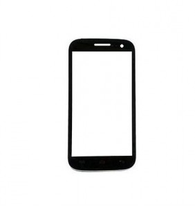 Replacement Front Glass For Intex Cloud Y4 Black By - Maxbhi.com