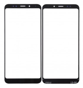 Replacement Front Glass For Xiaomi Redmi Note 5 Plus Black By - Maxbhi Com