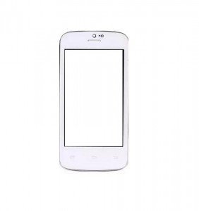 Replacement Front Glass For Isun Coral 3g Phone White By - Maxbhi.com