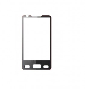 Replacement Front Glass For Yxtel C6 Brown By - Maxbhi.com