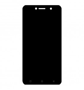 Lcd With Touch Screen For Itel A22 Black By - Maxbhi Com