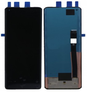 Lcd With Touch Screen For Motorola Edge Black By - Maxbhi Com