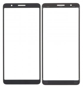 Replacement Front Glass For Samsung Galaxy A01 Core Black By - Maxbhi Com