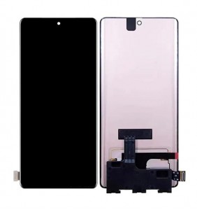 Lcd With Touch Screen For Vivo V27 Pro Black By - Maxbhi Com