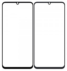 Replacement Front Glass For Realme C53 India Black By - Maxbhi Com