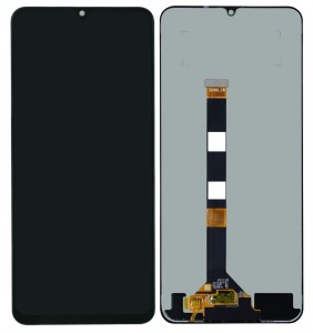Lcd With Touch Screen For Realme C51 Black By - Maxbhi Com