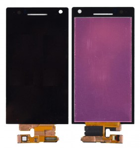 Lcd With Touch Screen For Sony Xperia S Black By - Maxbhi Com