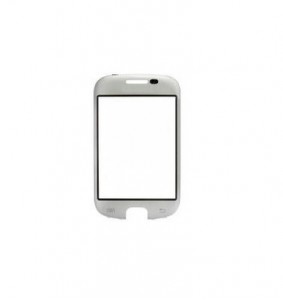 Replacement Front Glass For Samsung Galaxy Fit S5670 White Black By - Maxbhi.com