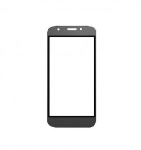 Replacement Front Glass For Motorola Moto E5 Play Black By - Maxbhi.com