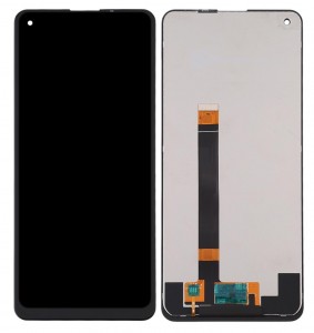 Lcd With Touch Screen For Lg K51s Red By - Maxbhi Com