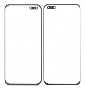 Replacement Front Glass For Huawei P40 Pro Black By - Maxbhi Com
