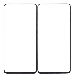 Replacement Front Glass For Realme Narzo 30 Pro 5g Black By - Maxbhi Com