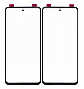 Replacement Front Glass For Xiaomi Poco X3 Pro Black By - Maxbhi Com