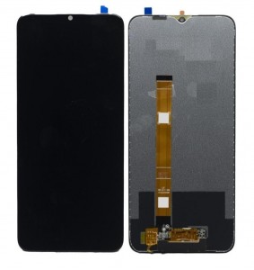 Lcd With Touch Screen For Realme C25 Black By - Maxbhi Com