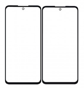Replacement Front Glass For Motorola Edge 20 Fusion Black By - Maxbhi Com