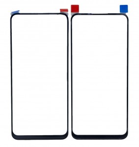 Replacement Front Glass For Realme 8i Black By - Maxbhi Com