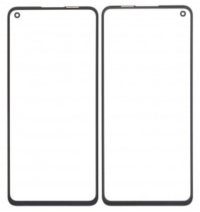 Replacement Front Glass For Realme Gt Neo 3t 5g Black By - Maxbhi Com