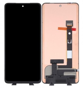 Lcd With Touch Screen For Motorola Moto G71s Black By - Maxbhi Com