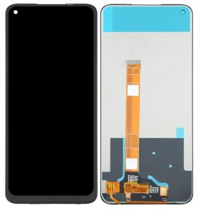 Lcd With Touch Screen For Realme Q2 White By - Maxbhi Com