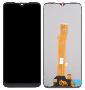 Lcd With Touch Screen For Nokia C12 Charcoal By - Maxbhi Com