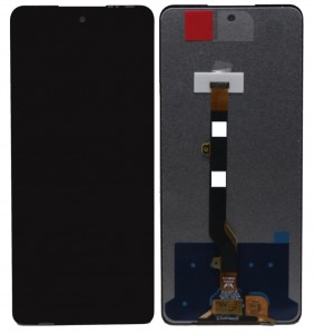 Lcd With Touch Screen For Tecno Spark 10 Pro Black By - Maxbhi Com