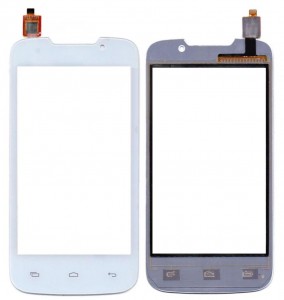 Touch Screen Digitizer For Lava Iris 402 White By - Maxbhi Com