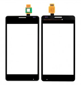 Touch Screen Digitizer For Sony Xperia E1 Dual Black By - Maxbhi Com