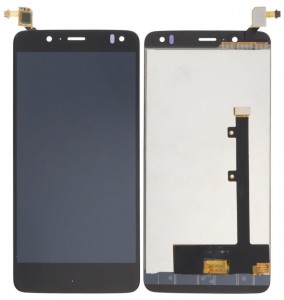 Lcd With Touch Screen For Bq Aquaris U2 Black By - Maxbhi Com