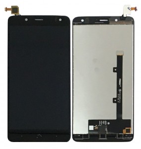 Lcd With Touch Screen For Bq Aquaris Vs Plus Black By - Maxbhi Com