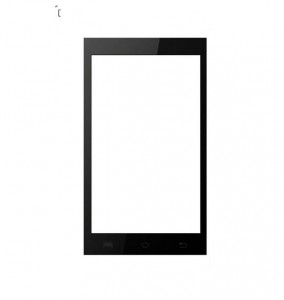 Replacement Front Glass For Lava Iris 3g 415 Grey By - Maxbhi Com