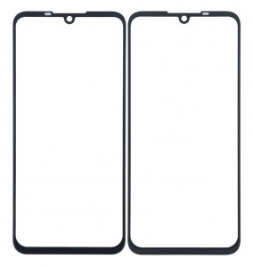 Replacement Front Glass For Motorola One Zoom Black By - Maxbhi Com