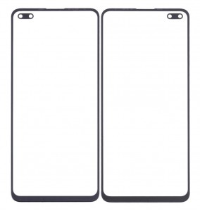 Replacement Front Glass For Infinix Zero 8i Black By - Maxbhi Com