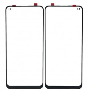 Replacement Front Glass For Realme 8 White By - Maxbhi Com
