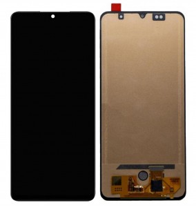 Lcd With Touch Screen For Samsung Galaxy A22 Black By - Maxbhi Com