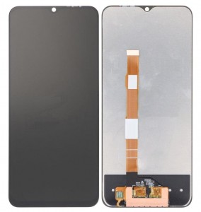 Lcd With Touch Screen For Vivo Y55 5g Black By - Maxbhi Com