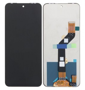 Lcd With Touch Screen For Infinix Hot 12 Black By - Maxbhi Com
