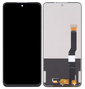 Lcd With Touch Screen For Tcl 20l Plus Black By - Maxbhi Com