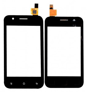 Touch Screen Digitizer For Intex Cloud X12 Black By - Maxbhi Com