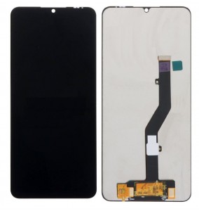 Lcd With Touch Screen For Zte Blade A72s Grey By - Maxbhi Com