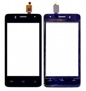 Touch Screen Digitizer For Intex Aqua Y2 1gb Ram Black By - Maxbhi Com