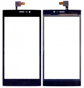 Touch Screen Digitizer For Micromax Canvas Play 4g Q469 Black By - Maxbhi Com