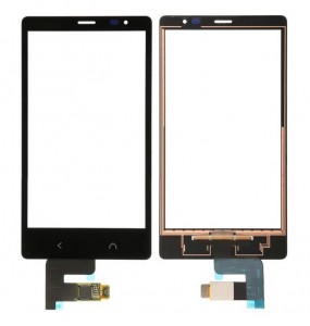 Touch Screen Digitizer For Nokia X2 Dual Sim Black By - Maxbhi Com